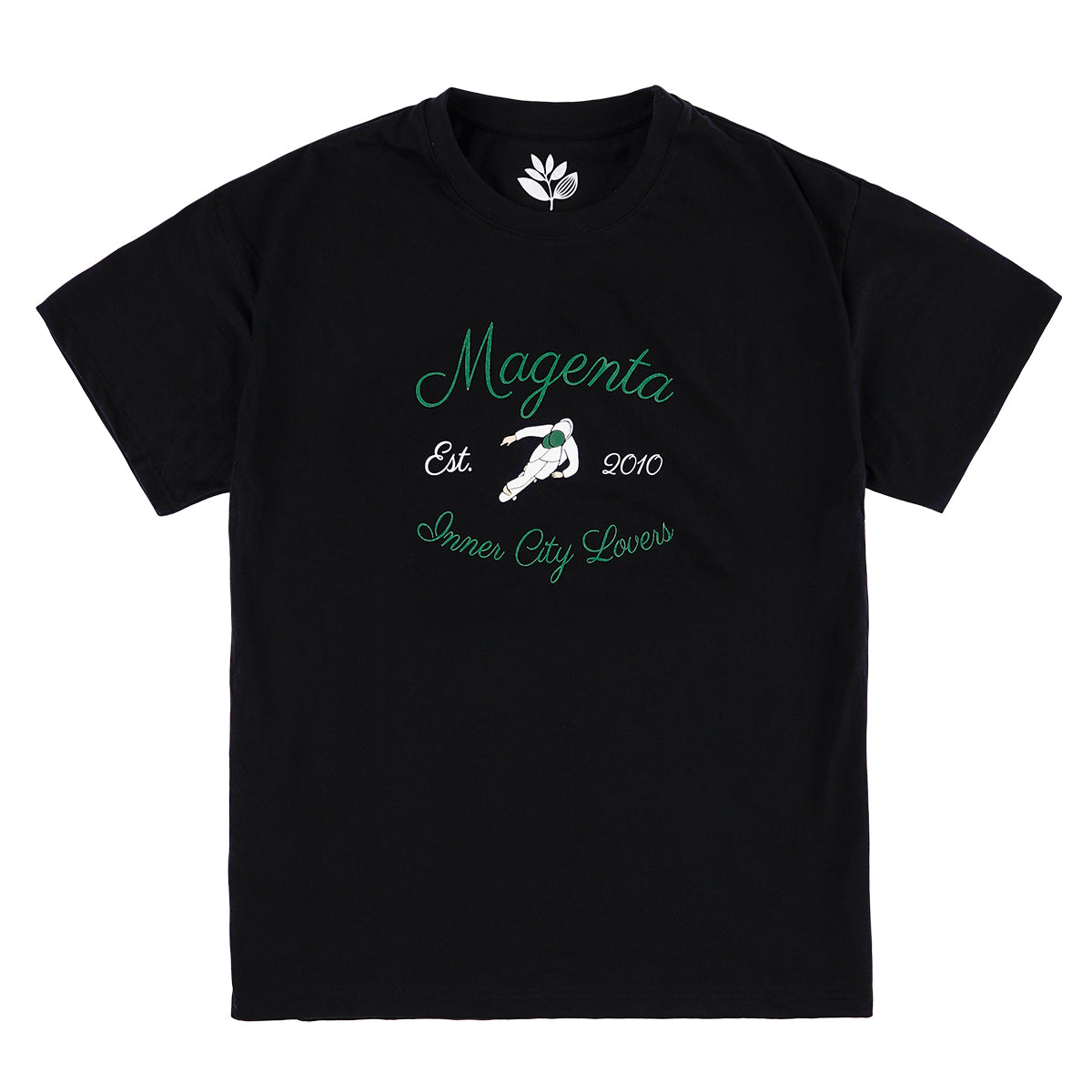 MAGENTA SKATEBOARDS - INNER CITY LOVERS TEE "Black"