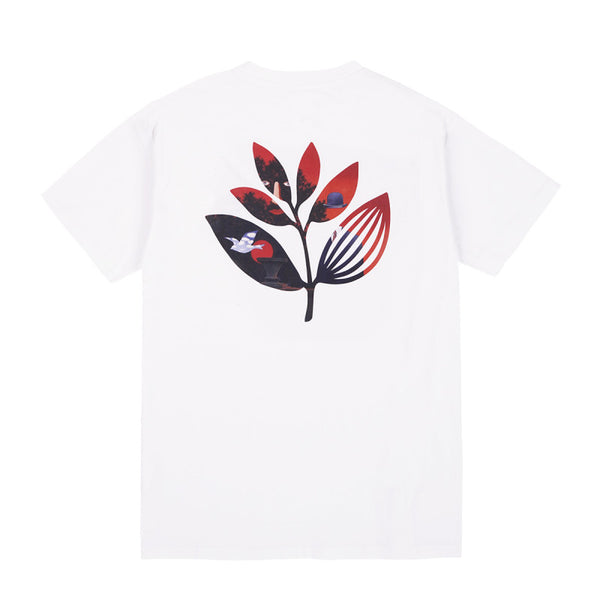 MAGENTA SKATEBOARDS - Surreal Plant Tee "White"