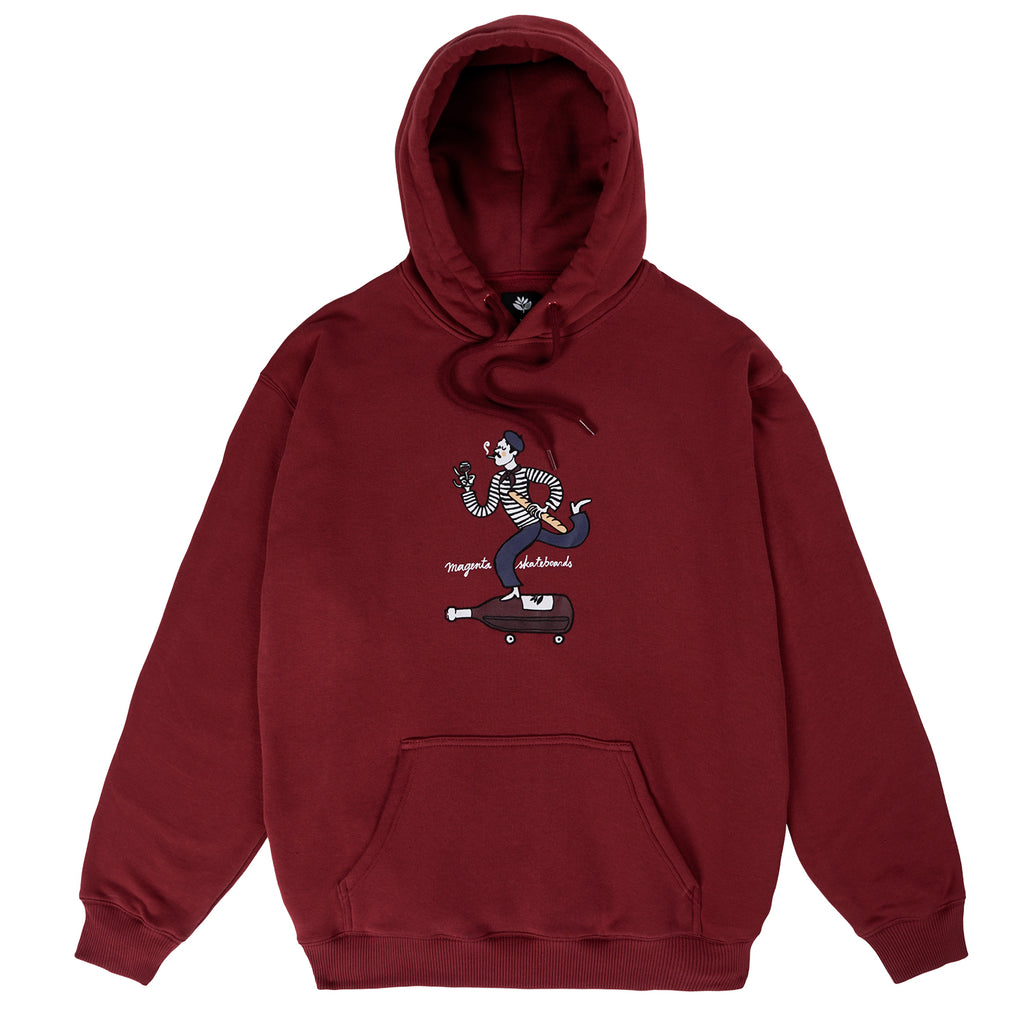 MAGENTA SKATEBOARDS - Le French Hoodie "Burgundy"