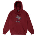 MAGENTA SKATEBOARDS - Le French Hoodie "Burgundy"