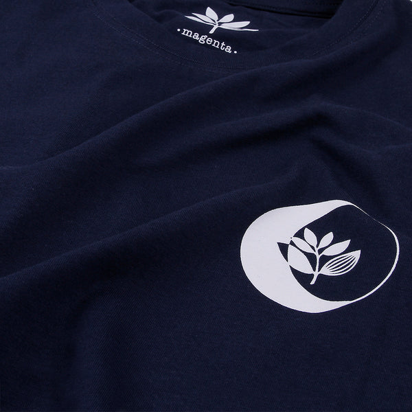 MAGENTA SKATEBOARDS - Moon Tee "Dark Navy"