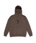 DANCER - OG Logo Hoodie w/ Embroided Logo "Dark Khaki w/ Black"
