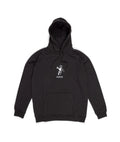 DANCER - OG Logo Hoodie w/ Embroided Logo "Charcoal w/ White"
