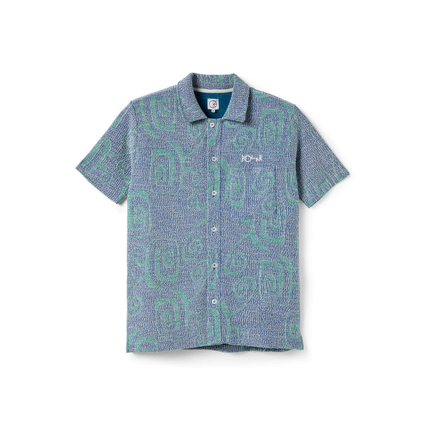 POLAR - Patterned Shirt "Blue"