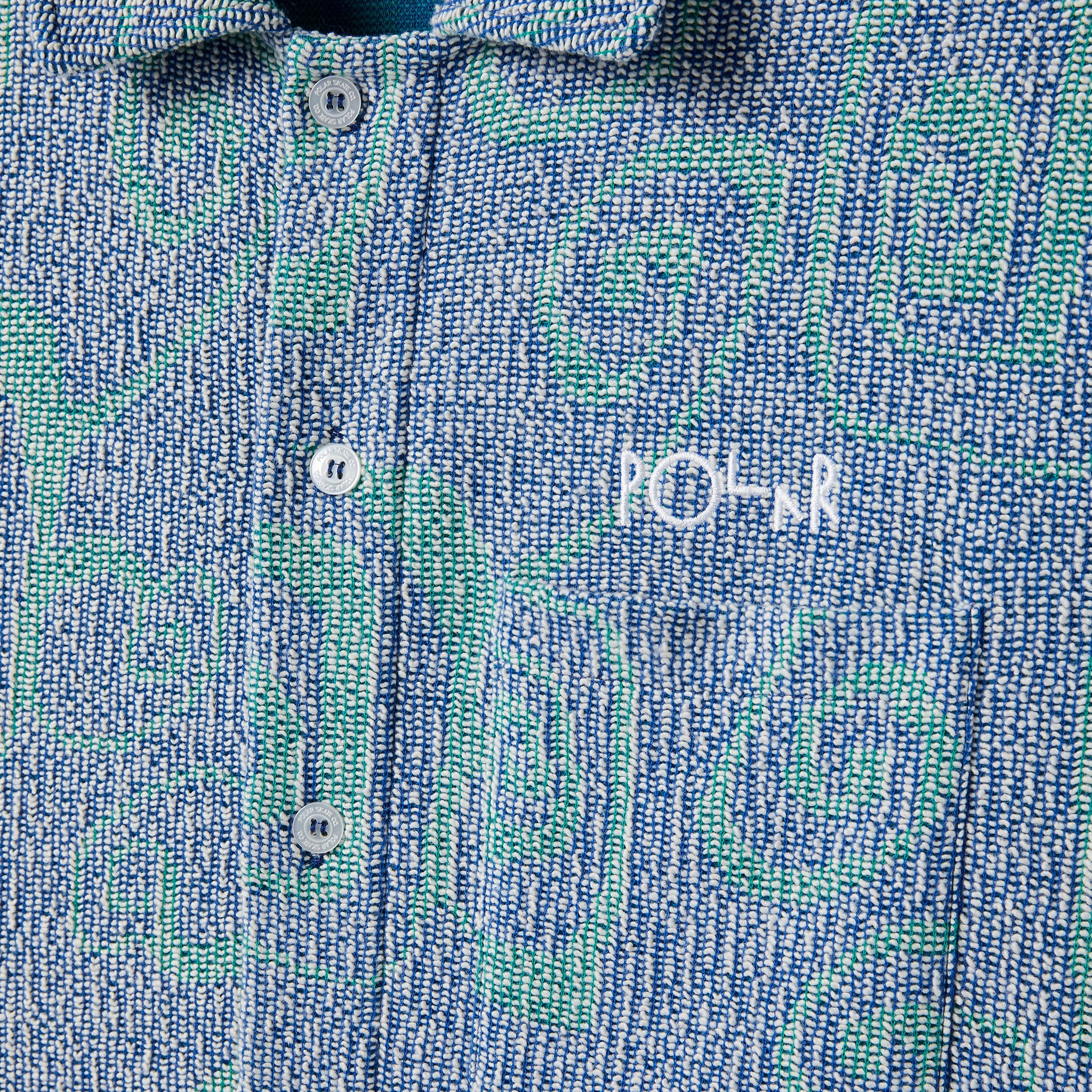 POLAR - Patterned Shirt "Blue"