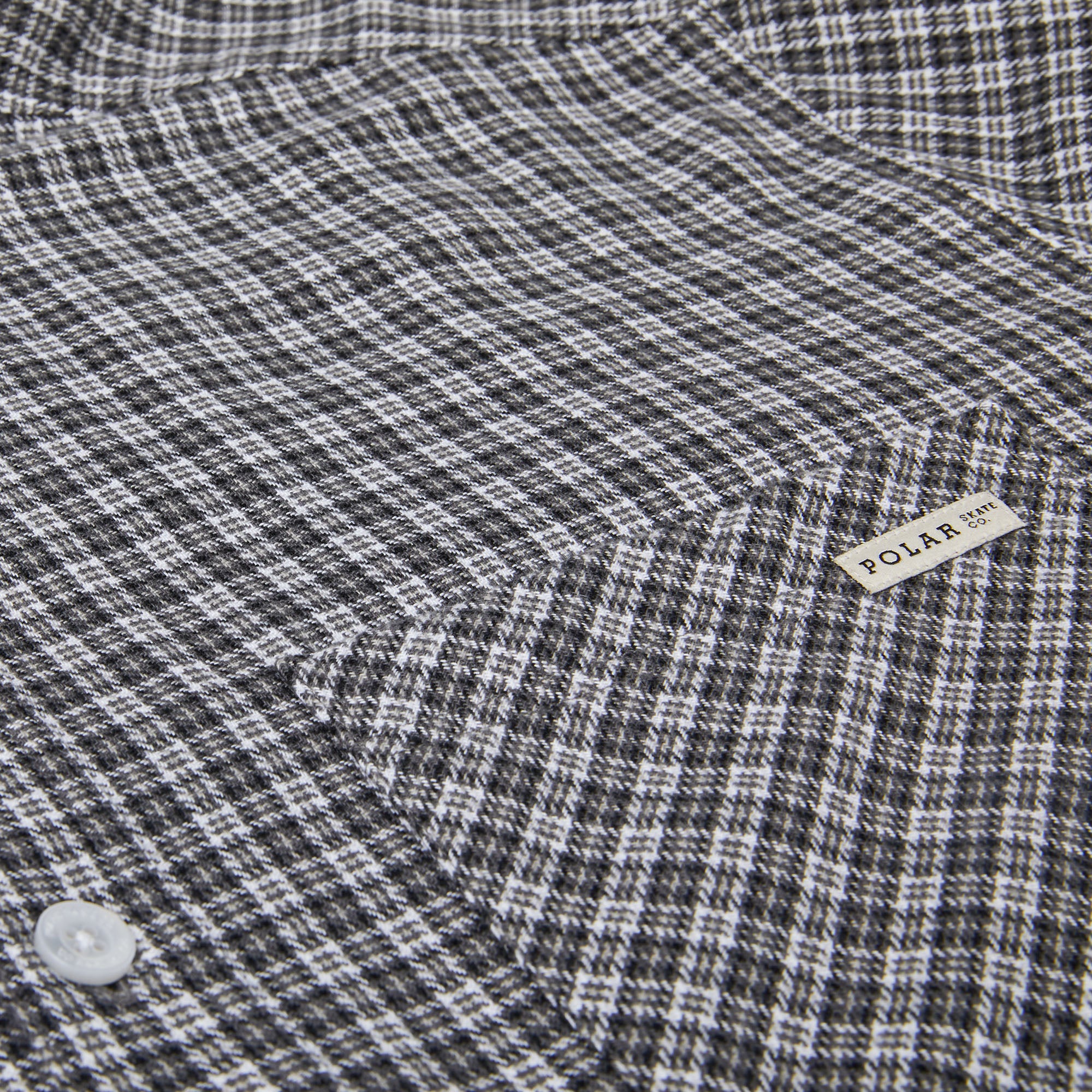 POLAR - Mitchell Flannel Longsleeve Shirt "Grey"