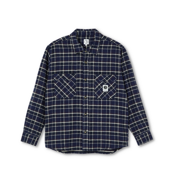 POLAR - Flannel Shirt "Rich Navy"