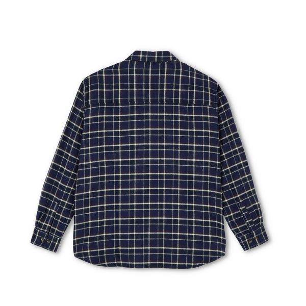 POLAR - Flannel Shirt "Rich Navy"