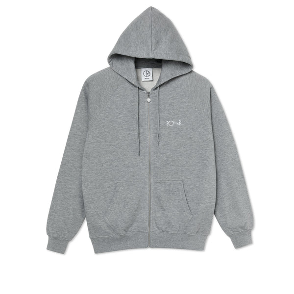 POLAR - Default Zip Hoodie "Heather Grey"