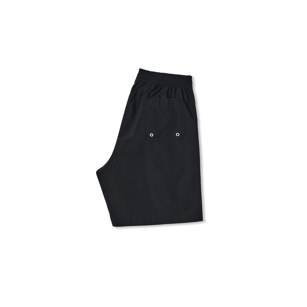 POLAR - Square Stripe City / Swim Shorts "Black / Brown"
