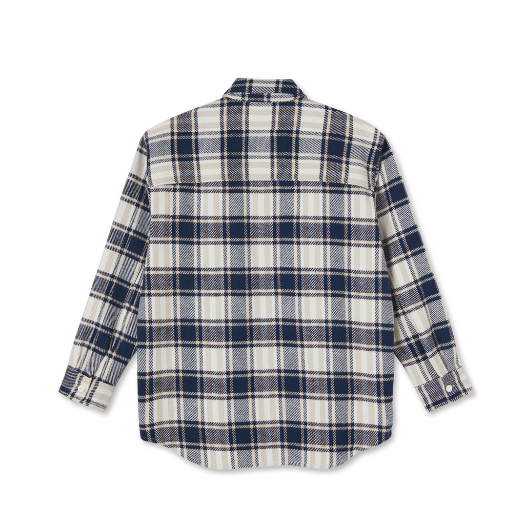 POLAR - 'Big Boy Flannel Shirt "Navy"
