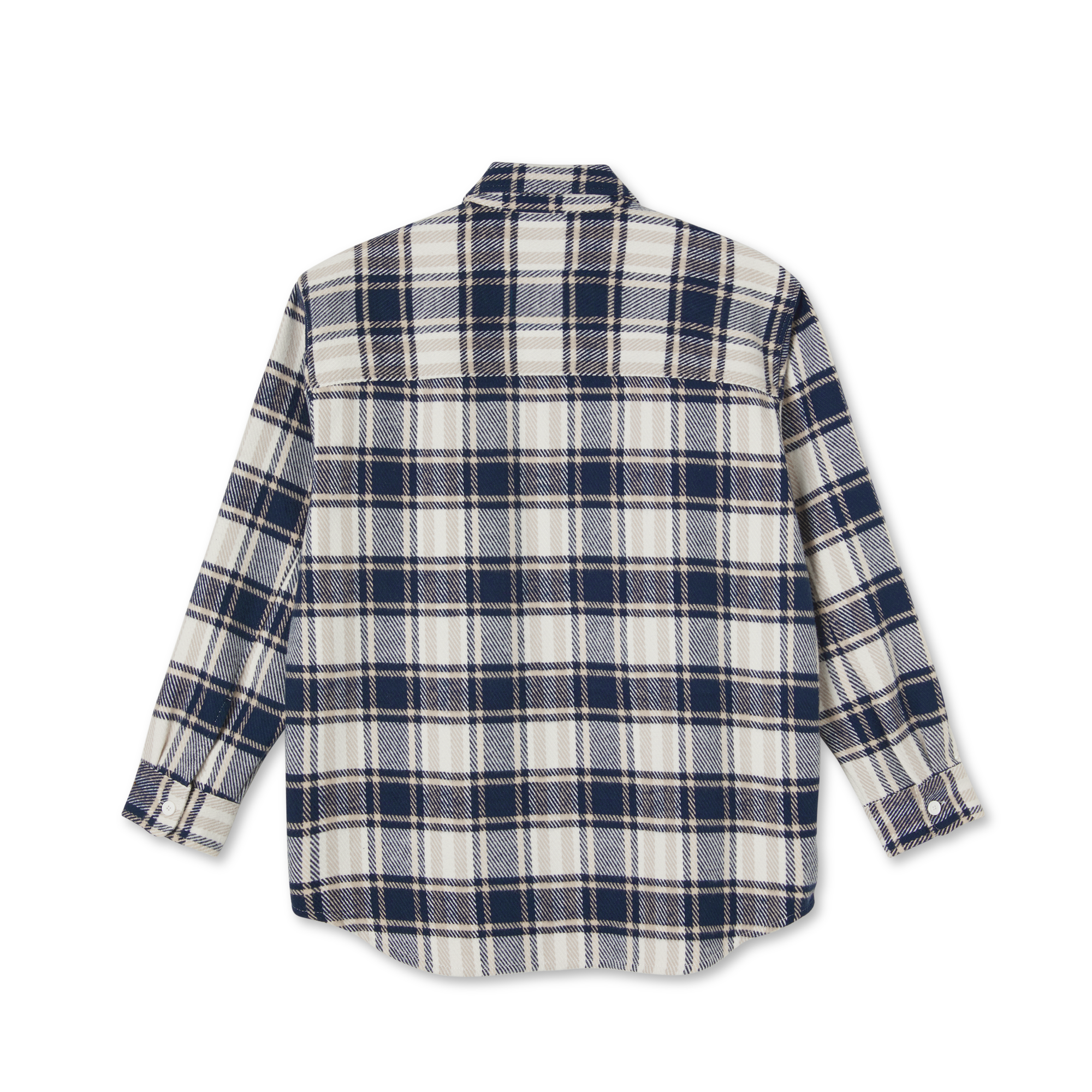 POLAR - 'Big Boy Flannel Shirt "Navy"
