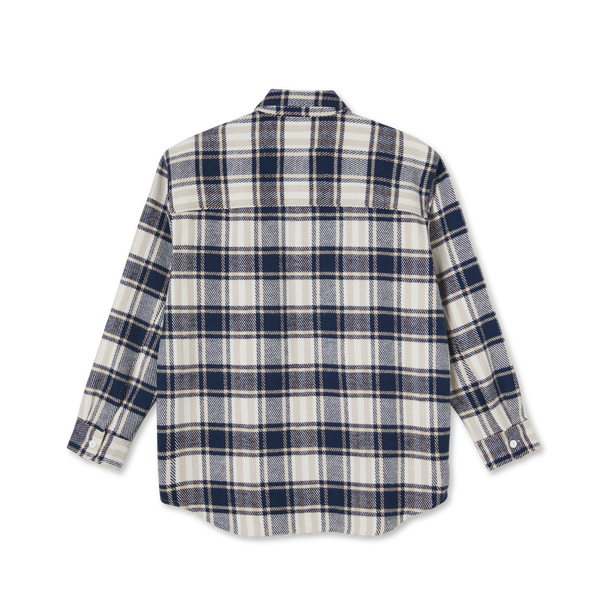 POLAR - 'Big Boy Flannel Shirt "Navy"