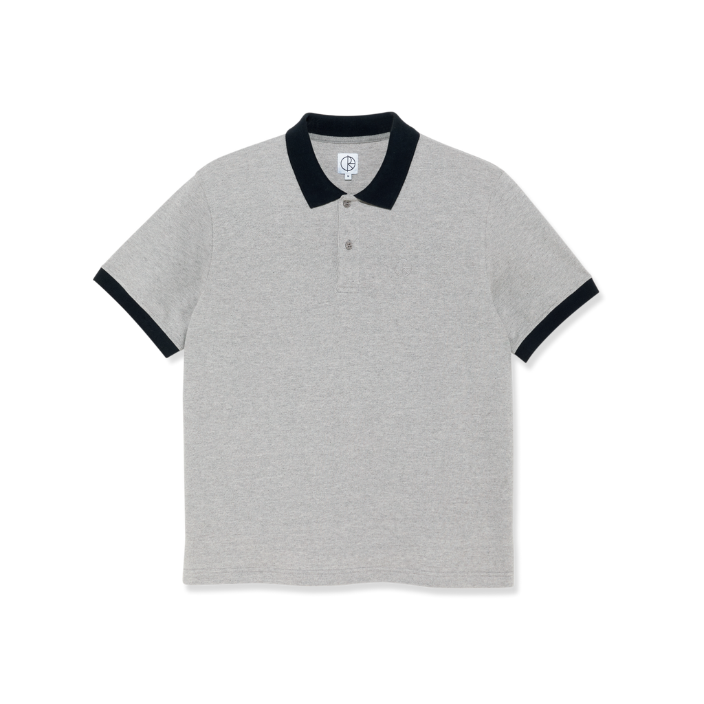 POLAR - Duo Polo Shirt "Heather Grey"