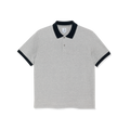 POLAR - Duo Polo Shirt "Heather Grey"