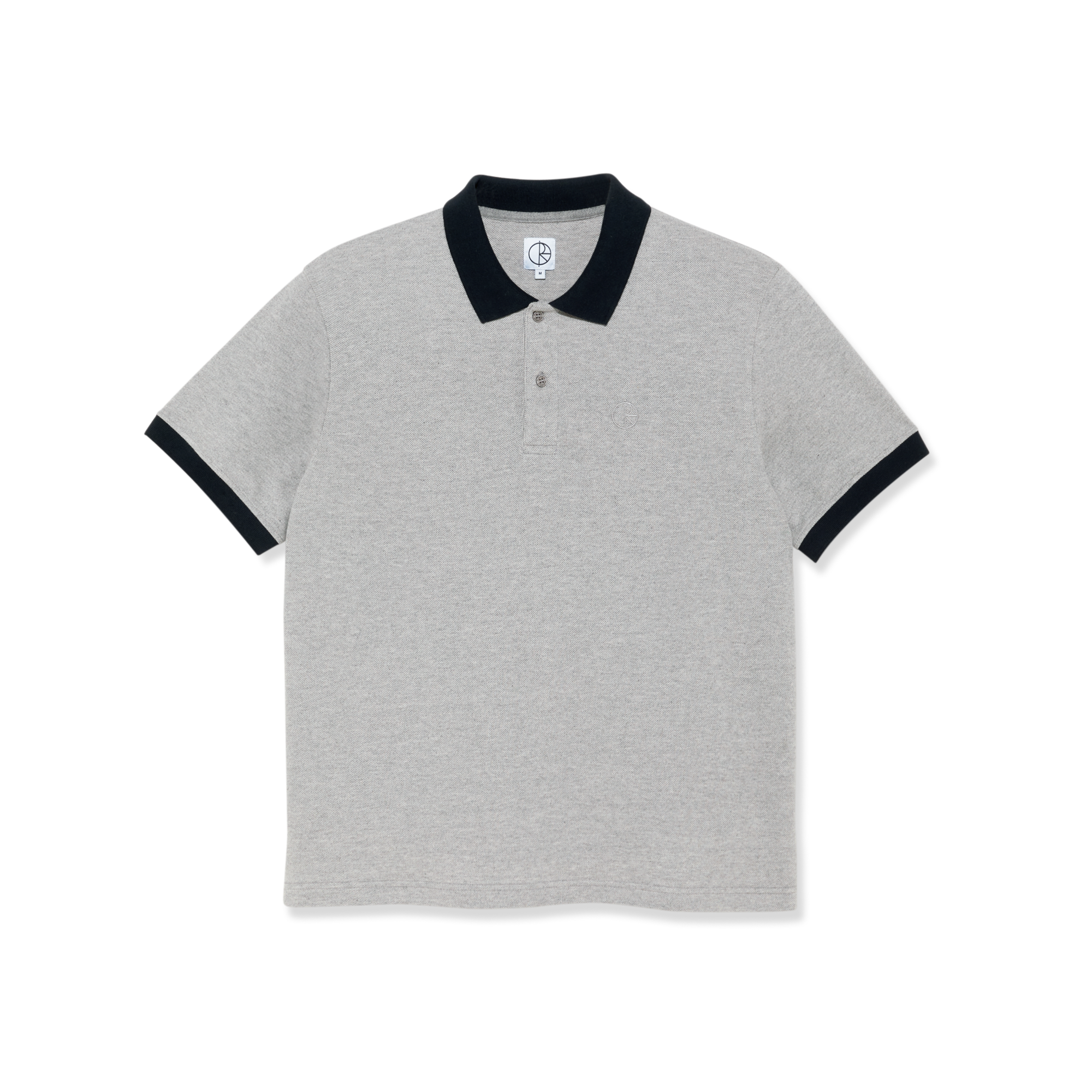 POLAR - Duo Polo Shirt "Heather Grey"