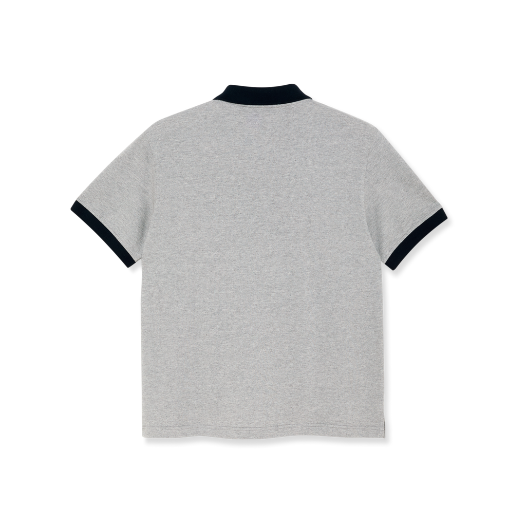 POLAR - Duo Polo Shirt "Heather Grey"