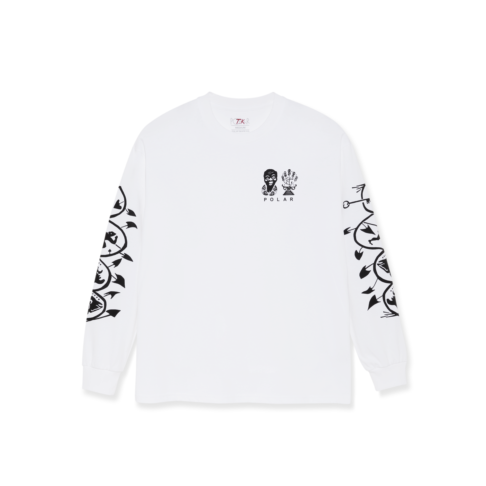 POLAR - Spiral Longsleeve "White"