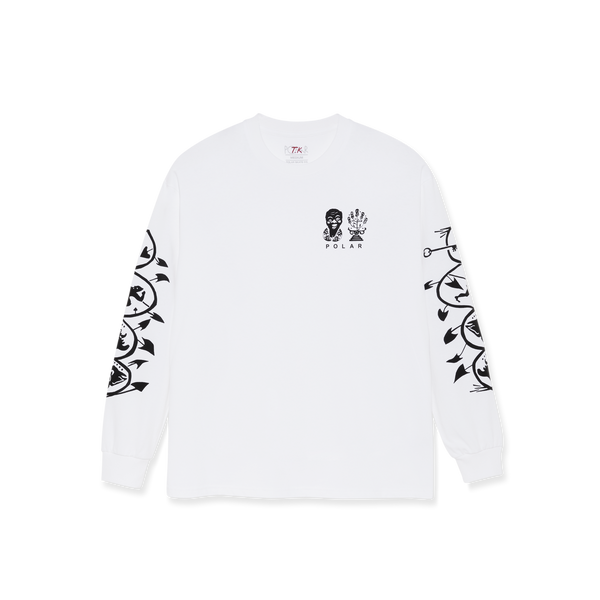POLAR - Spiral Longsleeve "White"