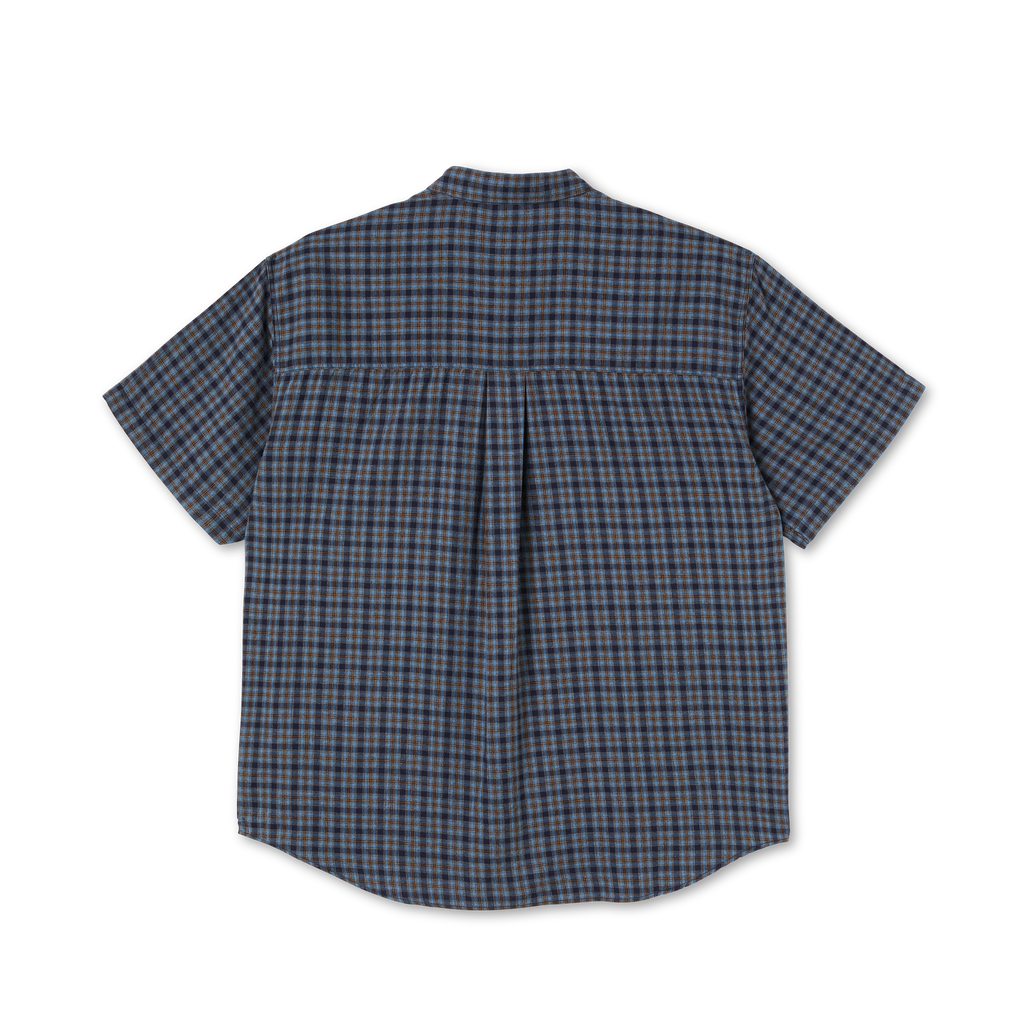 POLAR - Mitchell Flannel Shirt "Blue Brown"