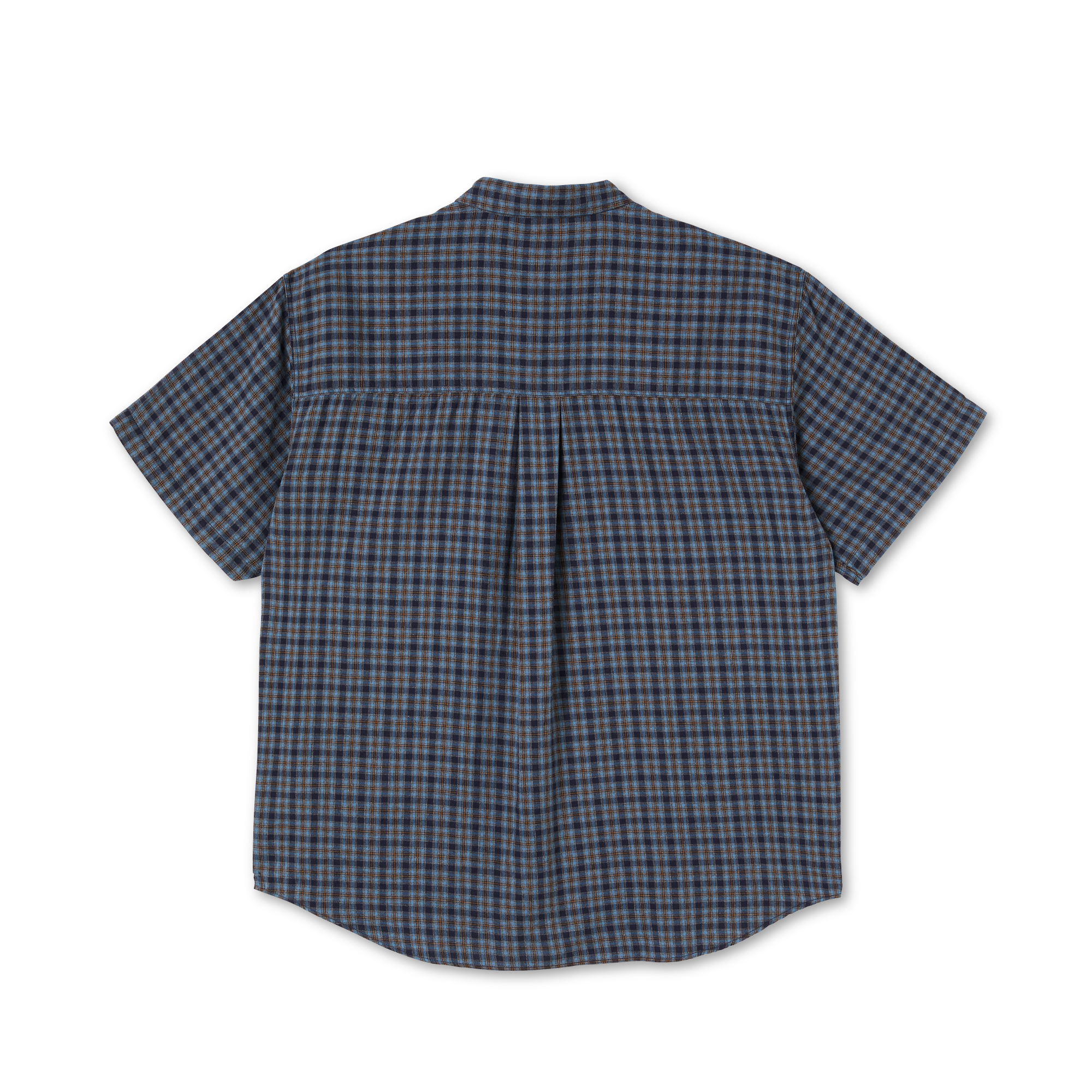 POLAR - Mitchell Flannel Shirt "Blue Brown"