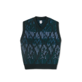 POLAR - Paul Knit Vest "Dark Green"