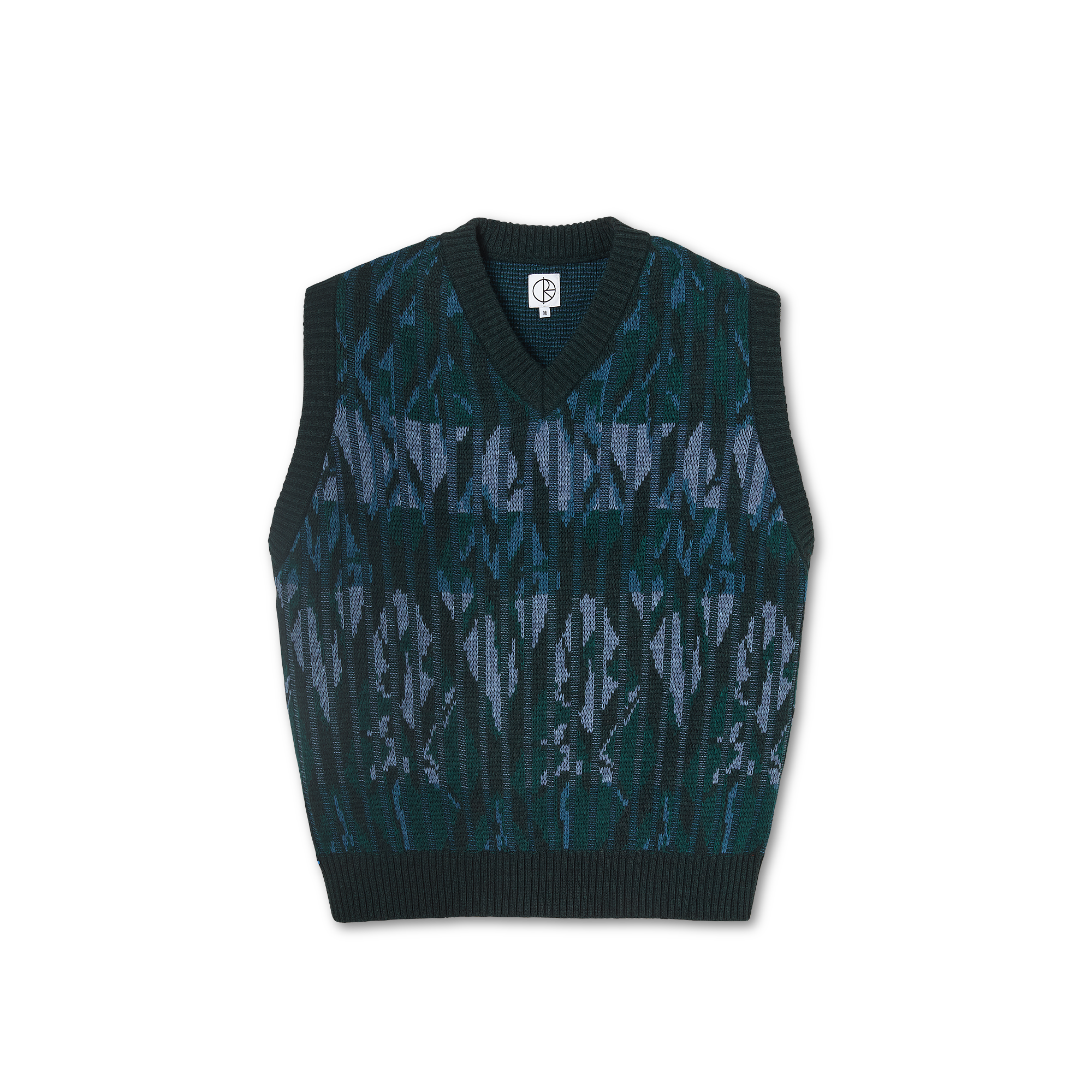 POLAR - Paul Knit Vest "Dark Green"