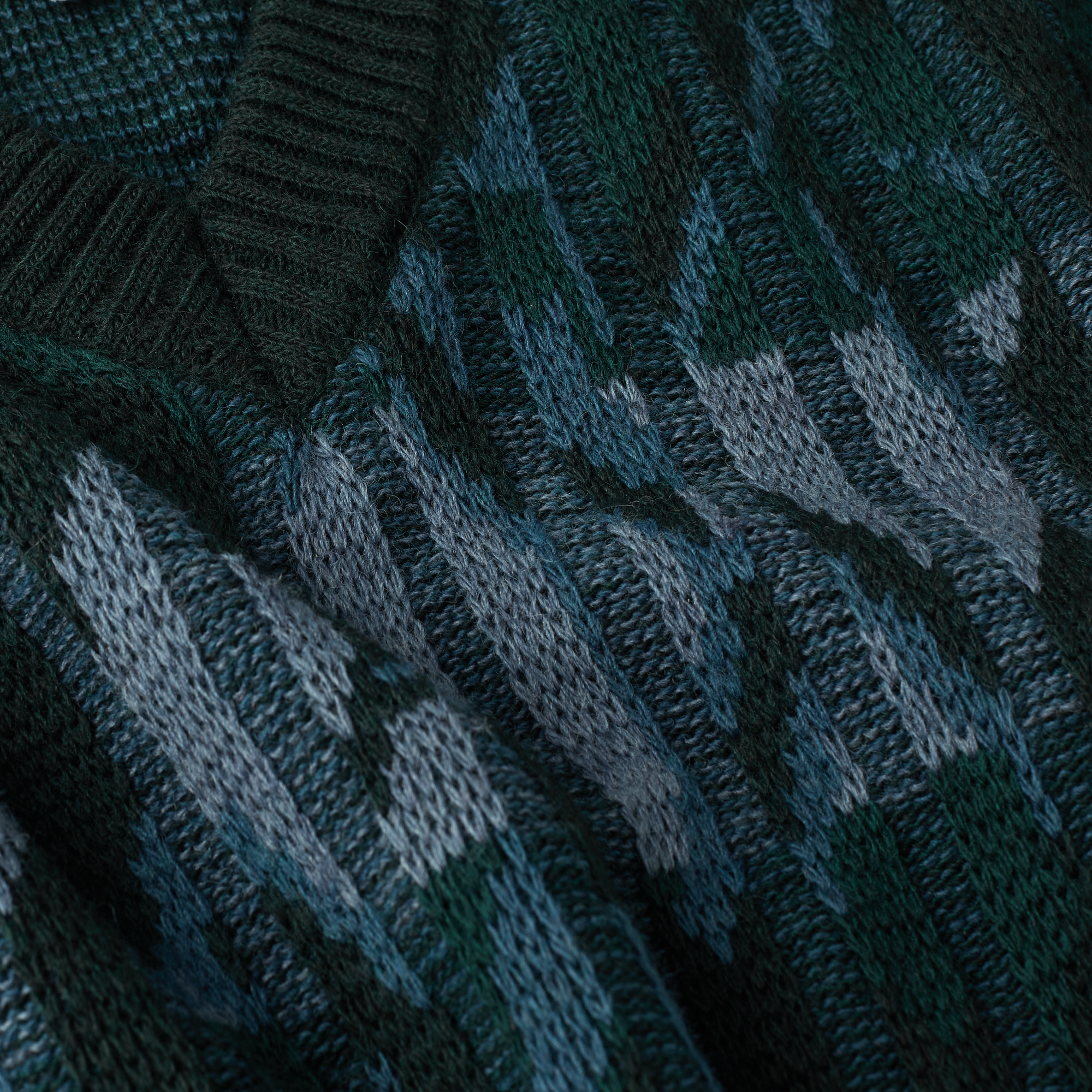 POLAR - Paul Knit Vest "Dark Green"