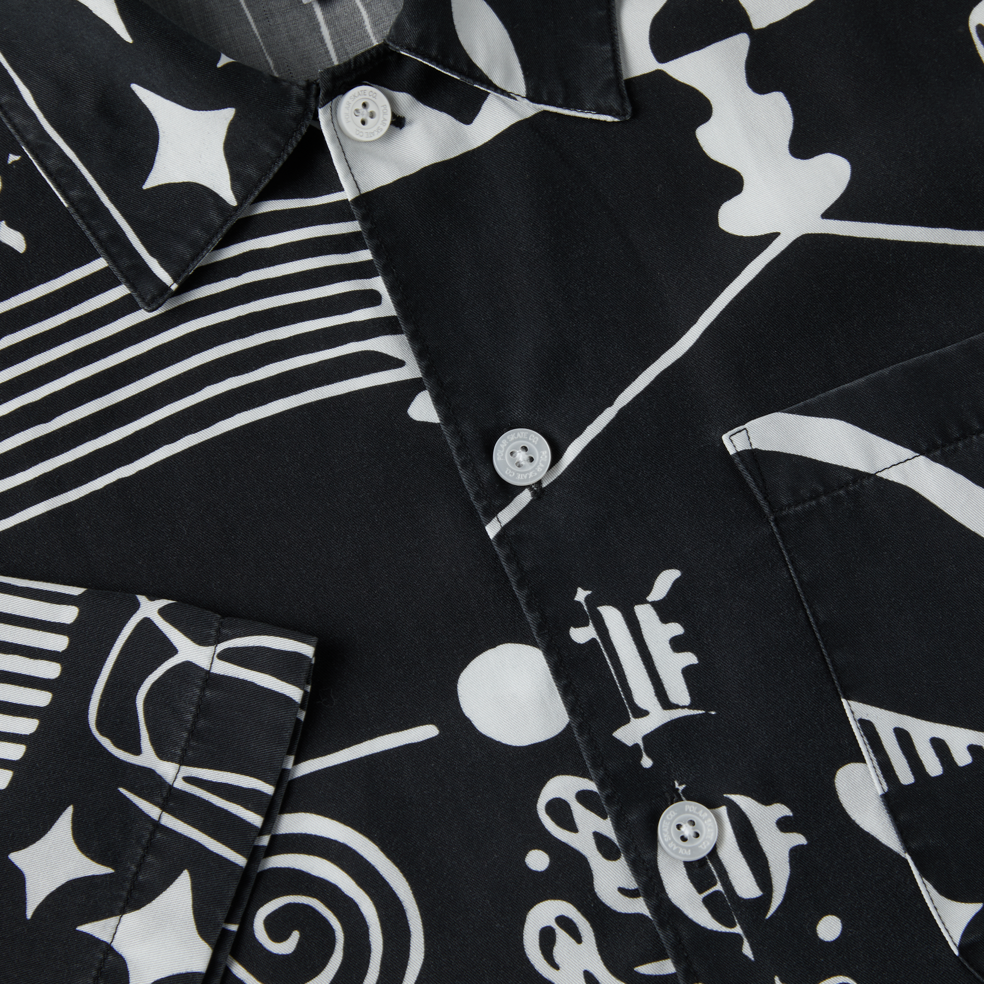 POLAR - Spiral Shirt "Black/White"