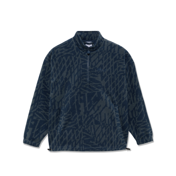 POLAR - TK Fleece Pullovers "Blue/Grey"