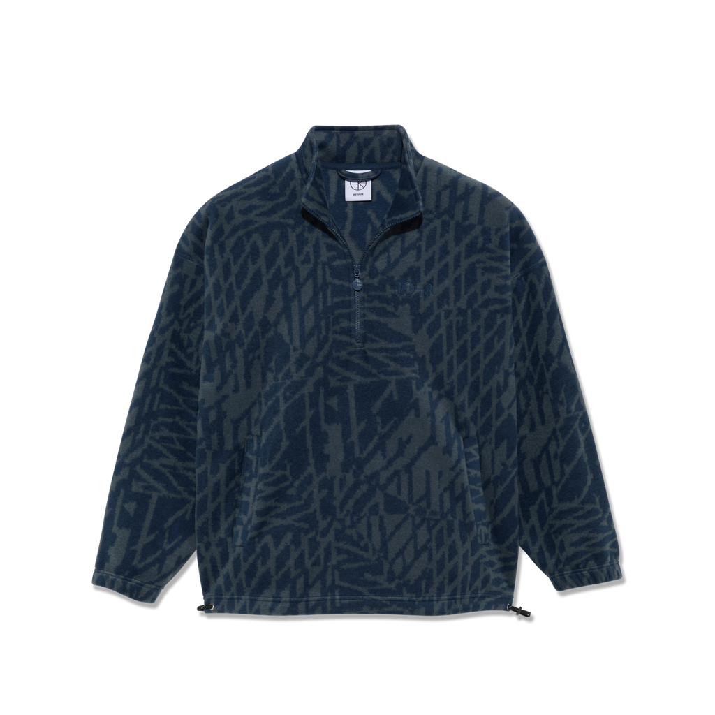 POLAR - TK Fleece Pullovers "Blue/Grey"