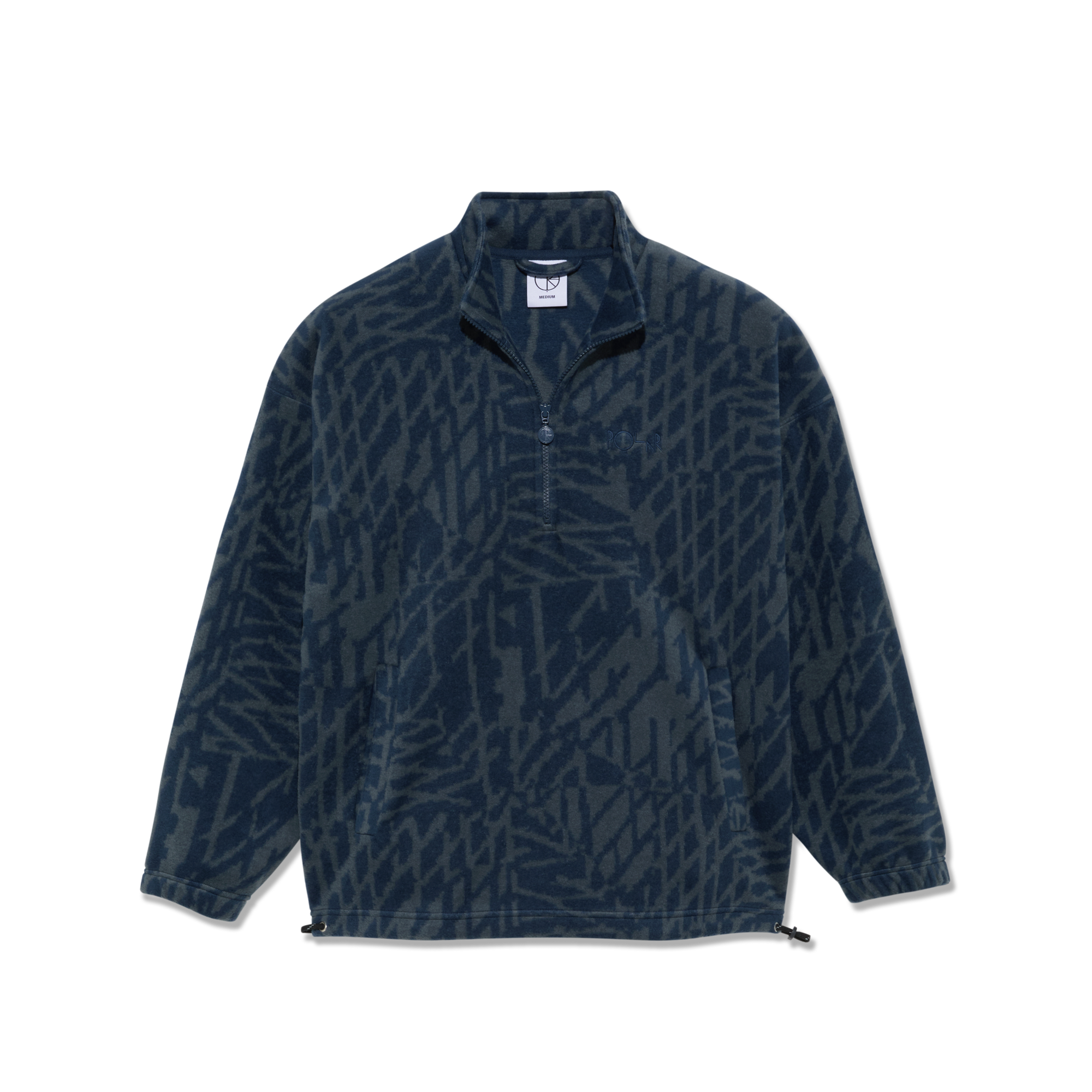 POLAR - TK Fleece Pullovers "Blue/Grey"