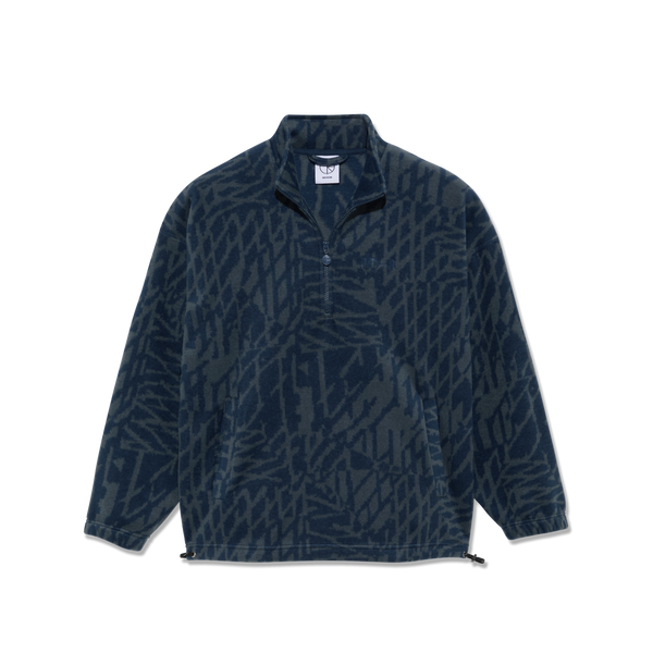 POLAR - TK Fleece Pullovers "Blue/Grey"