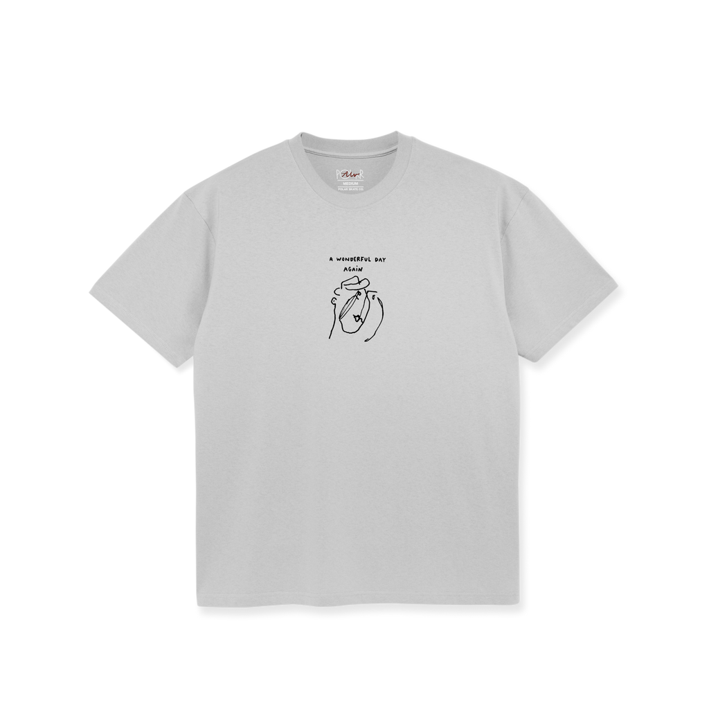 POLAR - Wonderful Day Tee "Silver"