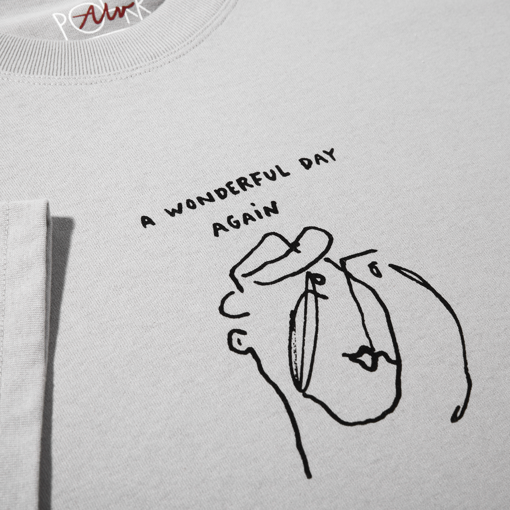POLAR - Wonderful Day Tee "Silver"