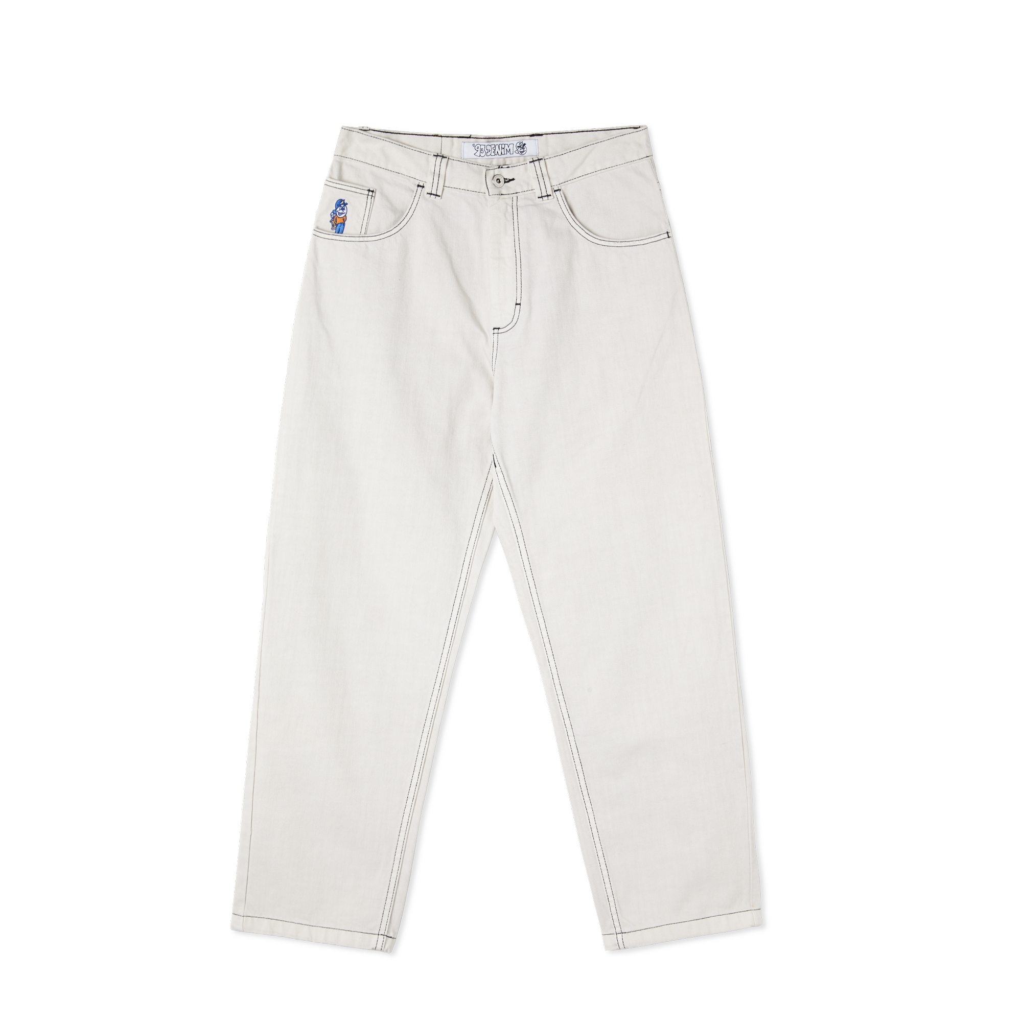 POLAR - 93 Pants "Washed White"