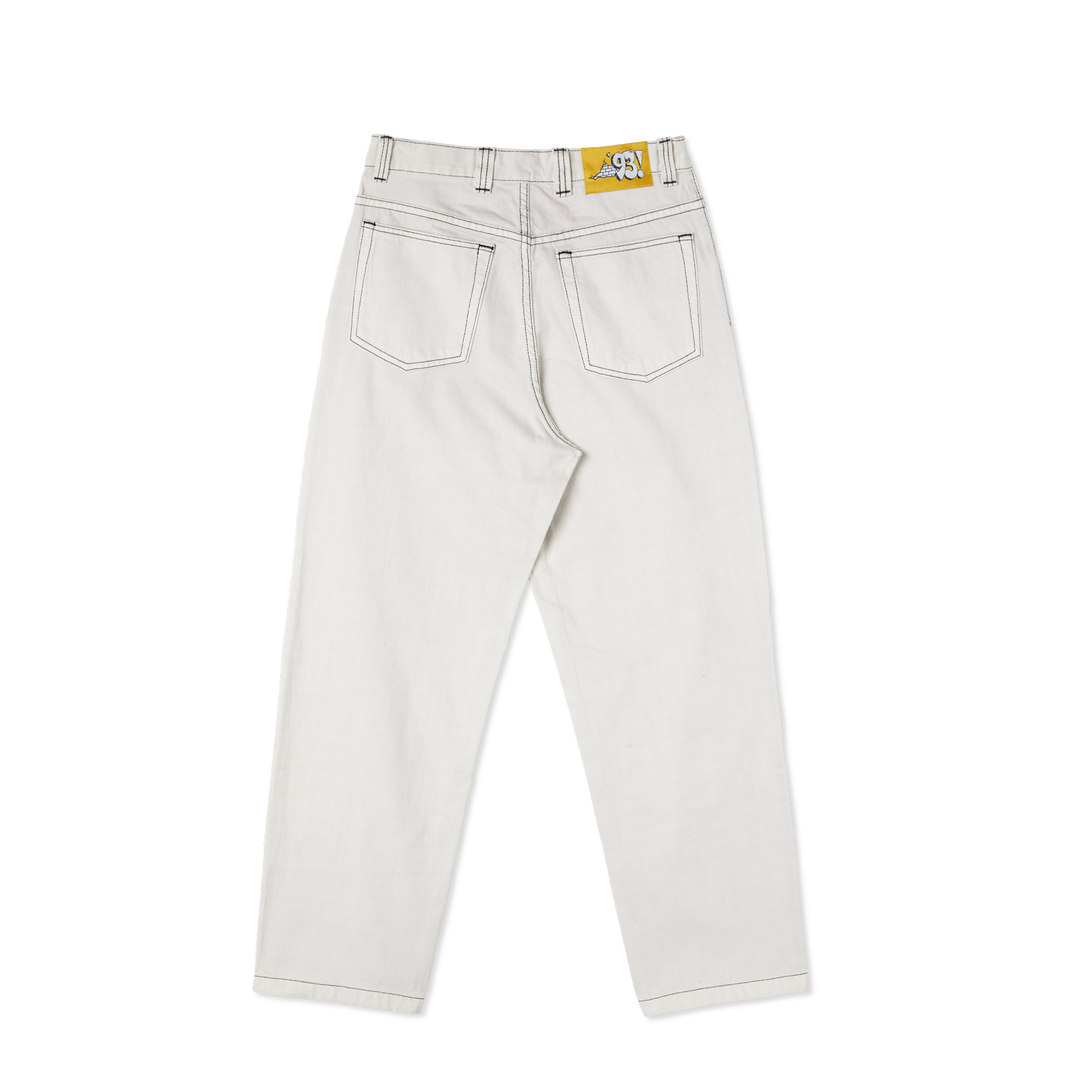 POLAR - 93 Pants "Washed White"