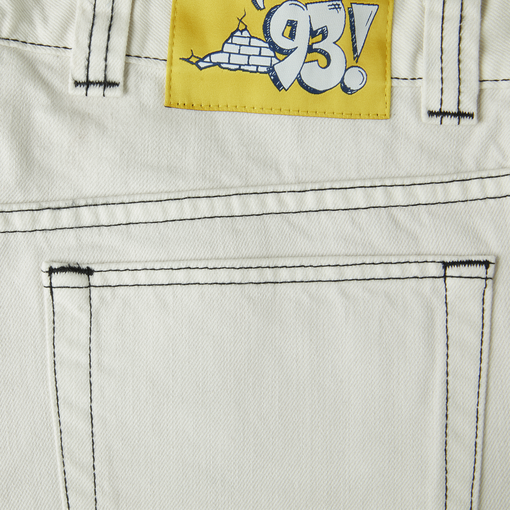 POLAR - 93 Pants "Washed White"