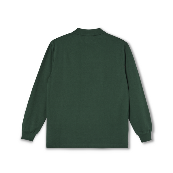 POLAR - Polo Longsleeve "Dark Green"