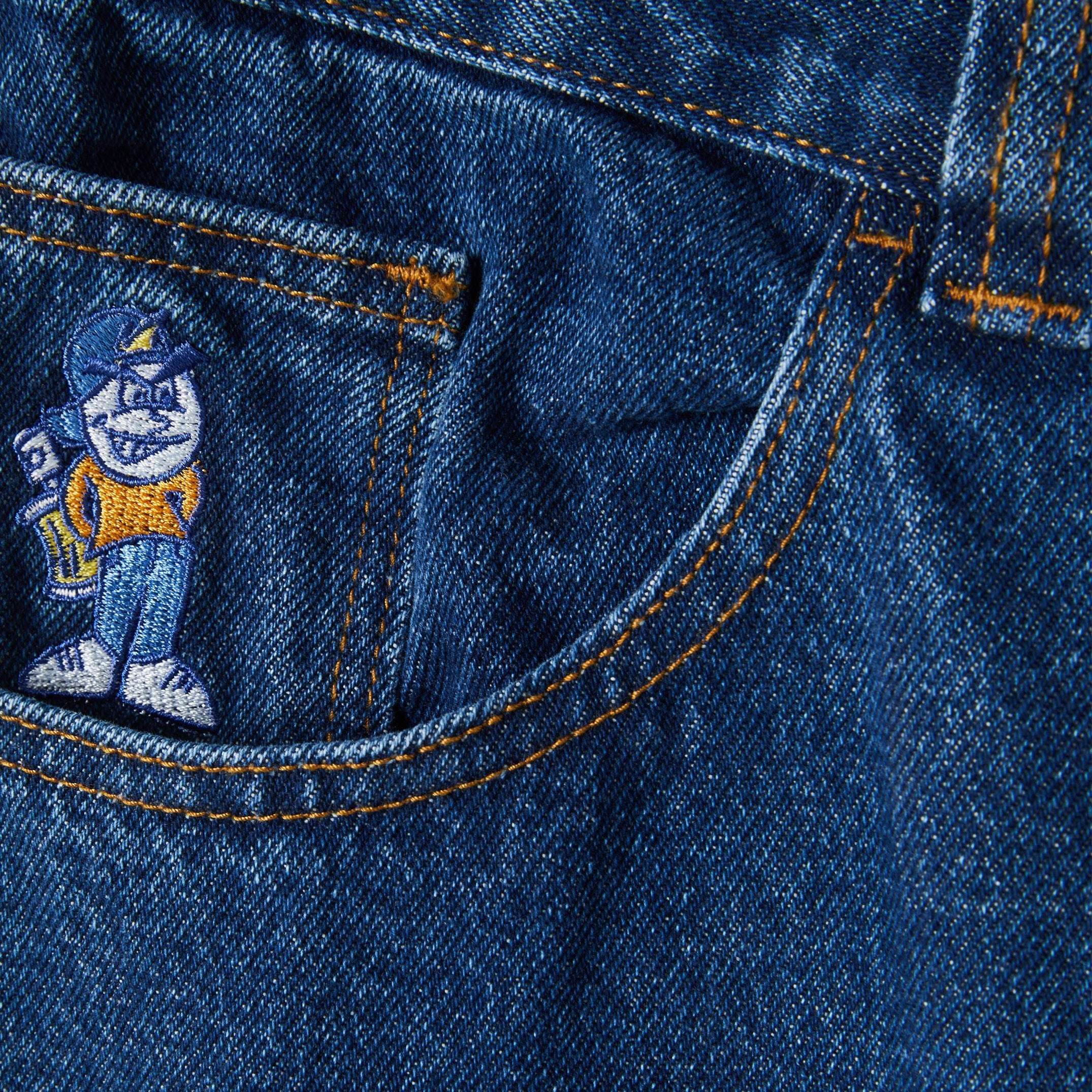 POLAR - 93 Pants "Dark Blue"