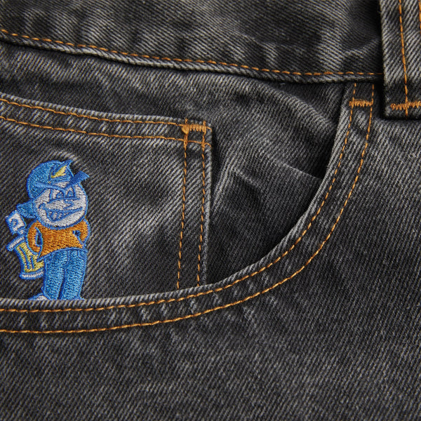 POLAR - 93! Denim "Washed Black"