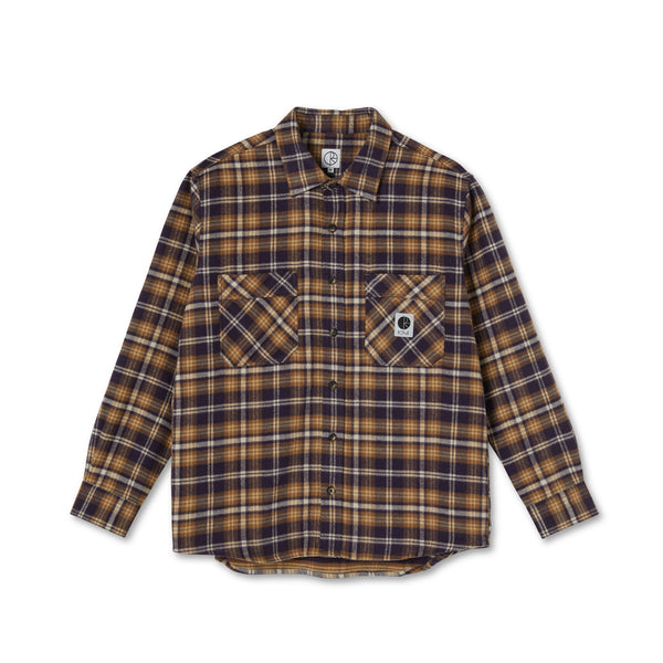 POLAR - Flannel Shirt "Plum"
