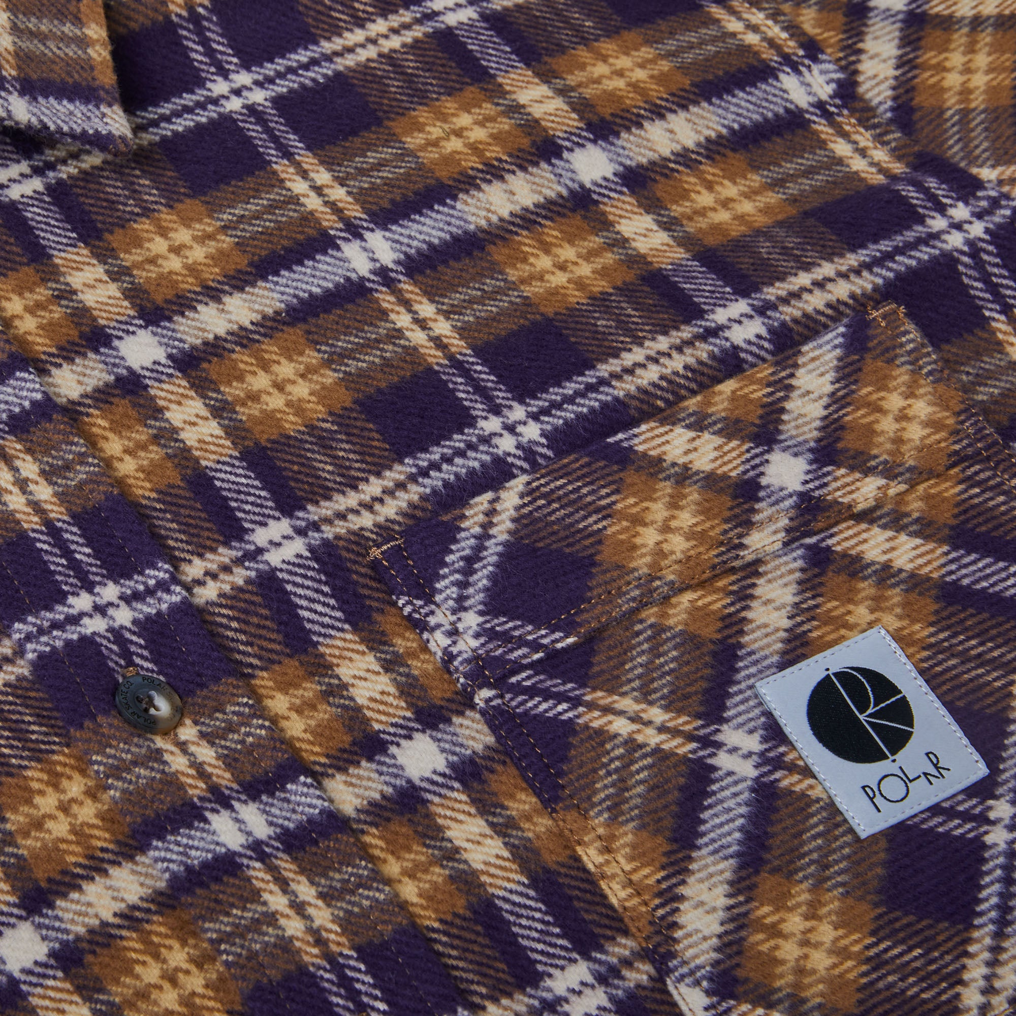 POLAR - Flannel Shirt "Plum"