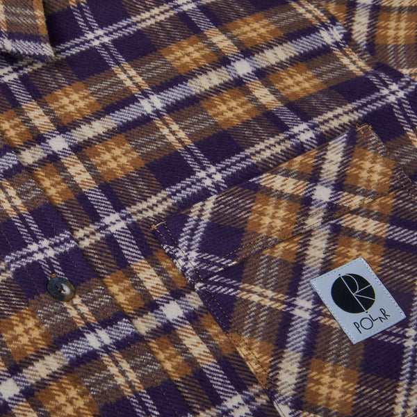 POLAR - Flannel Shirt "Plum"