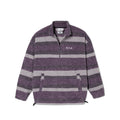 POLAR - Stripe Fleece Pullover "Light Purple"