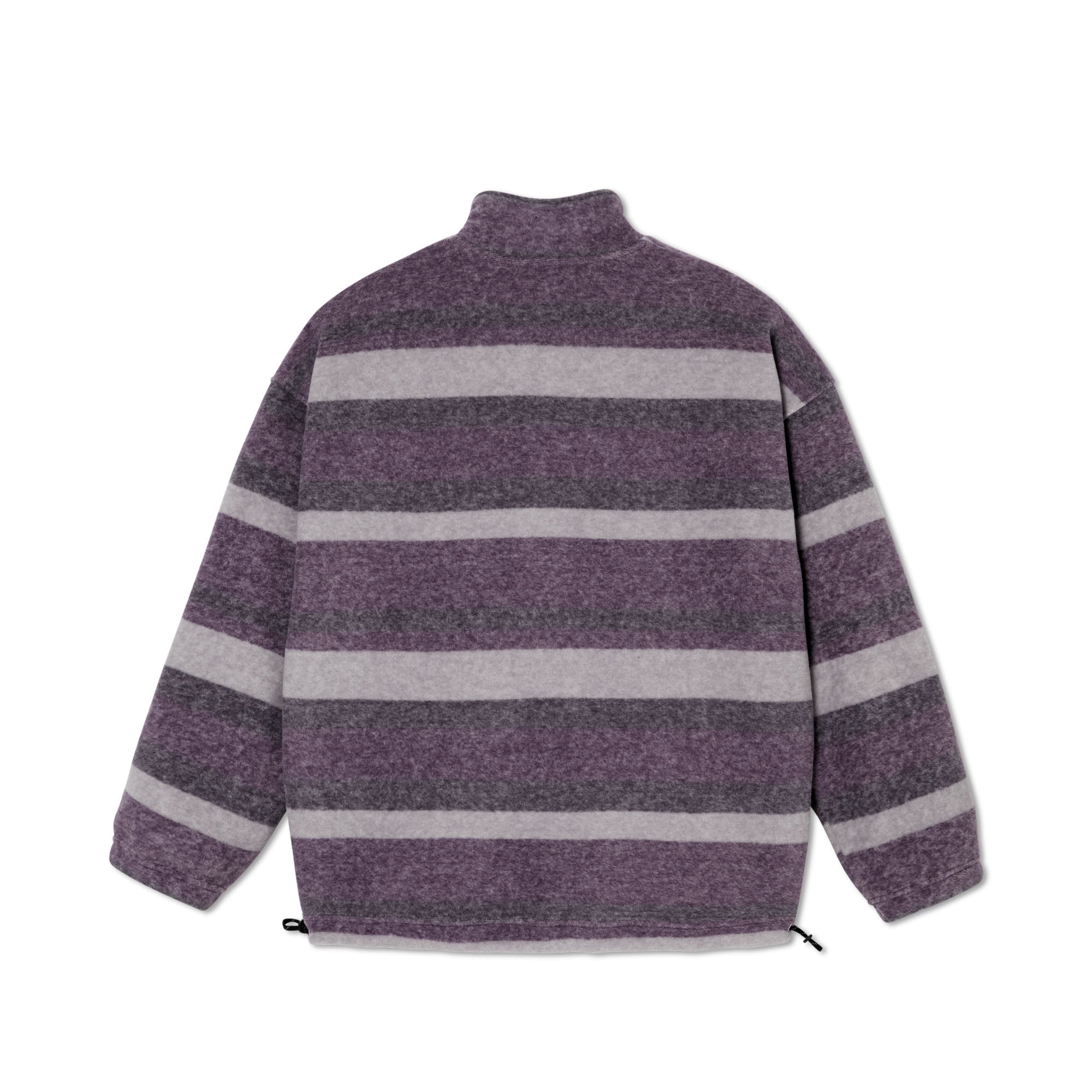 POLAR - Stripe Fleece Pullover "Light Purple"