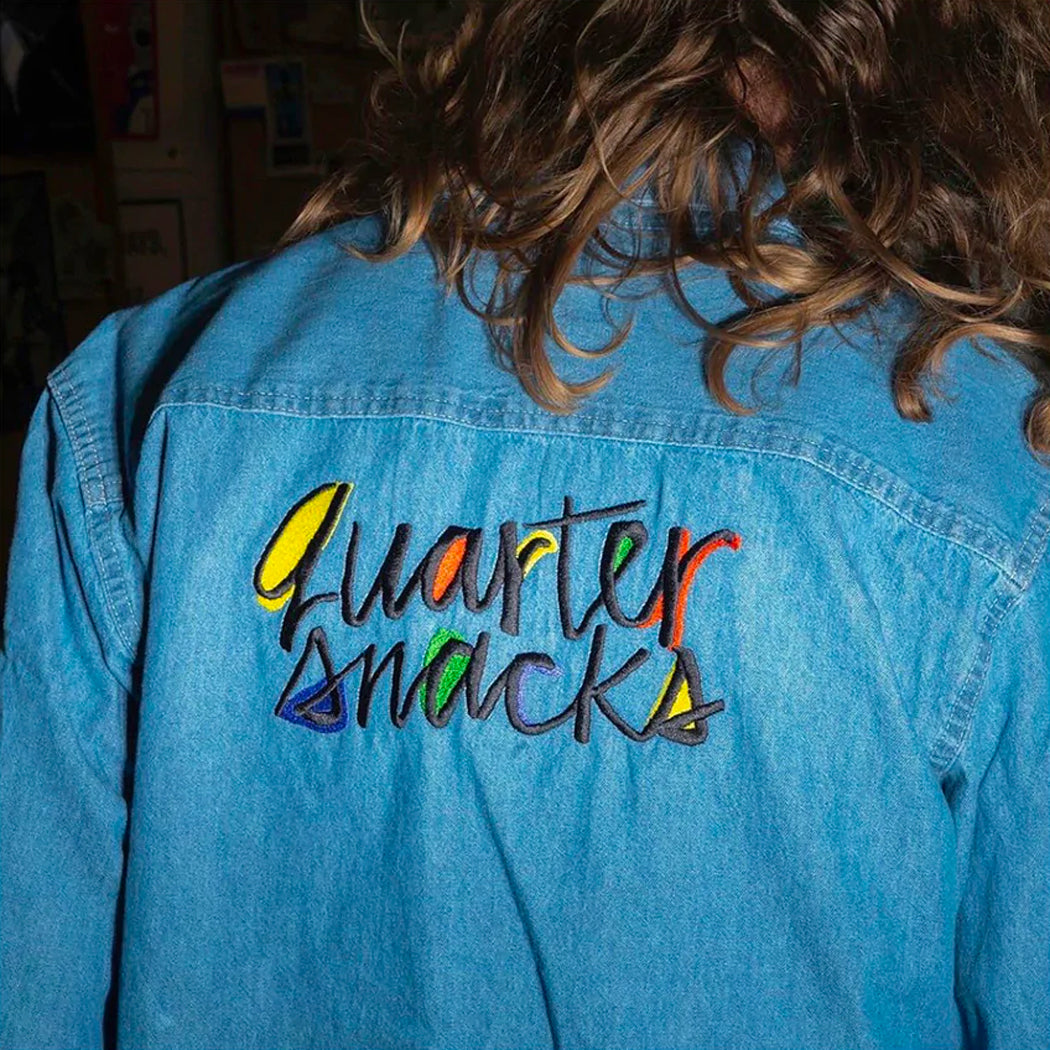 QUARTERSNACKS  - Pop Art Denim Shirt "Denim"