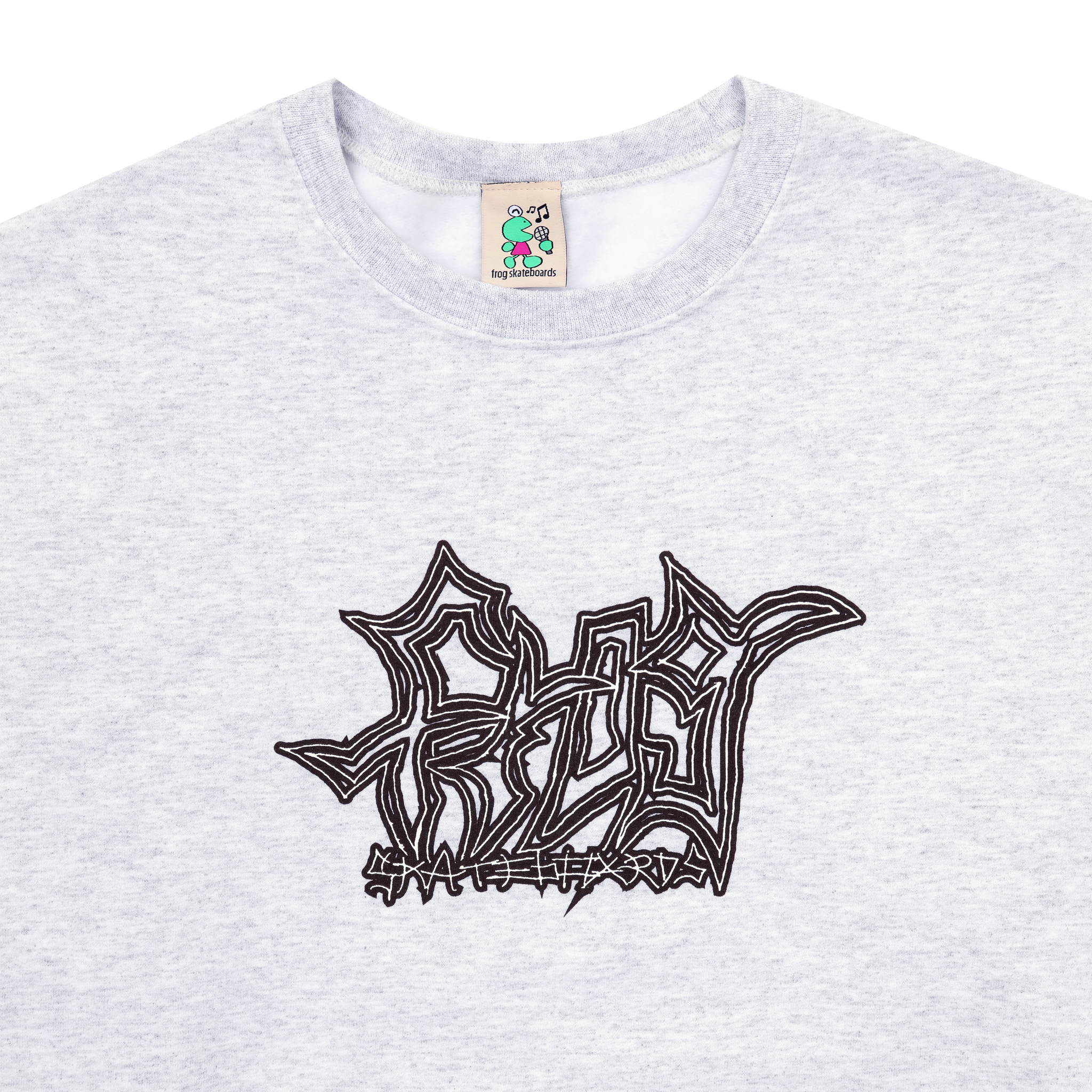 FROG SKATEBOARDS - Screw Crewneck "Ash"