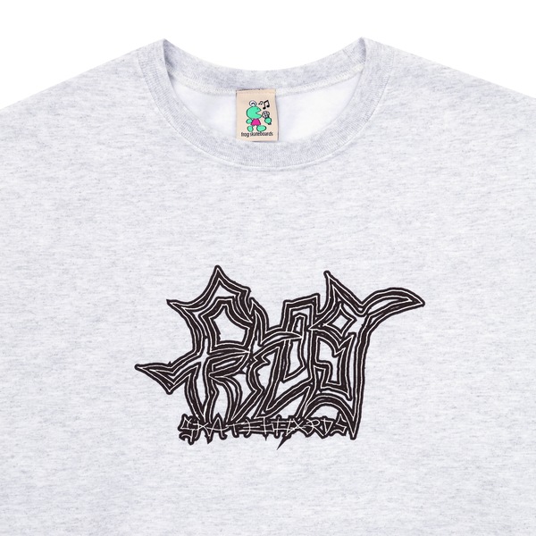 FROG SKATEBOARDS - Screw Crewneck "Ash"