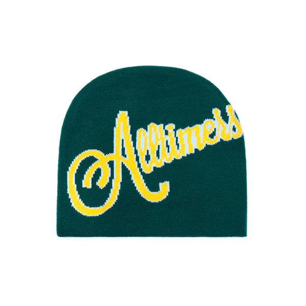 ALLTIMERS - Signature Needed Skully Beanie "Forest Green"